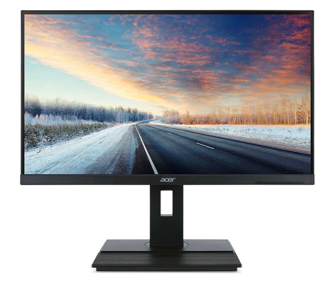 Acer 27 inches LED IPS WQHD 2560 X 1440 Pixels Professional 350 Nits Monitor, Height Adjustable Stand, Pivot, Delta >2 Color Accuracy, HDMI, Display, USB 3.1 HUB, Type C, TCO Certified - Black