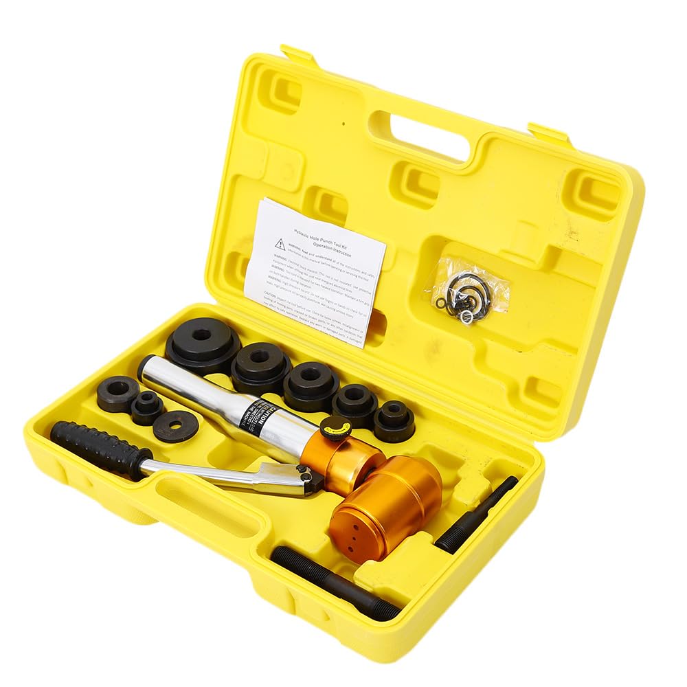 8T - Perforadora hidráulica para chapa (22,5-60,8 mm)