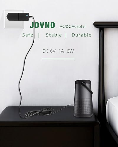 Miniatura 5 de Fuente de alimentación de CC de 6 V, 1 A, repuesto de cable de alimentación de 6 voltios, 1 amperio, 0.8 A, 0.5 A, 450 mA, cargador con punta de