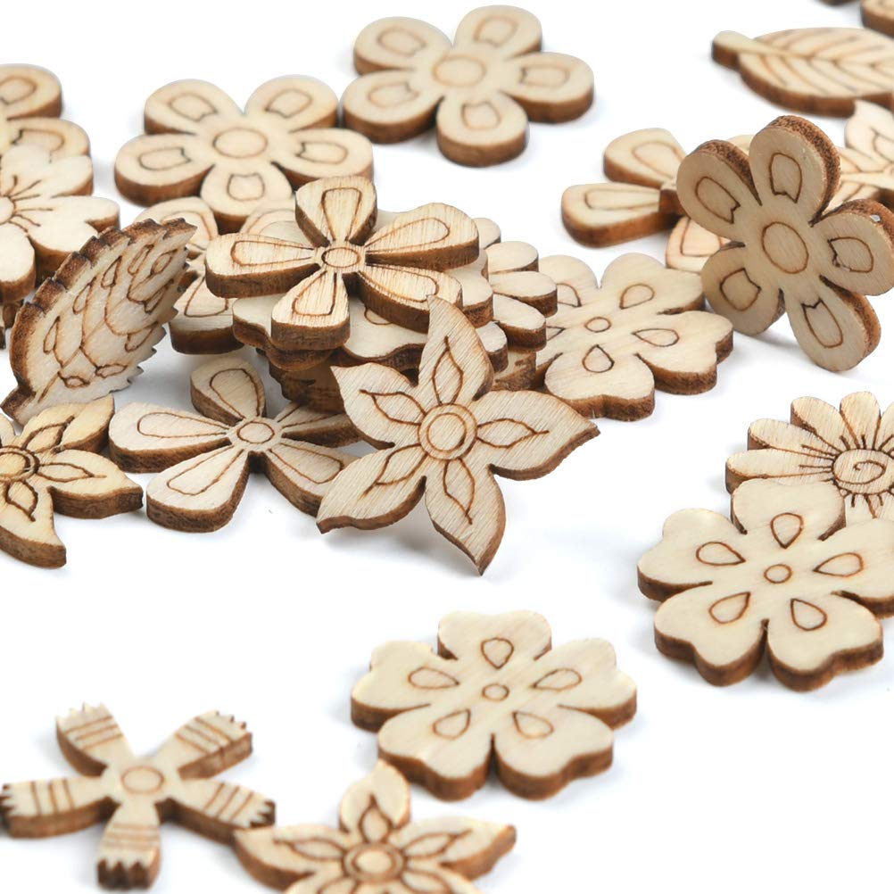 300 Embellissements En Bois En Forme De Coccinelle - Auto-adhésifs, Pour Scrapbooking, Décoration Et Loisirs Créatifs