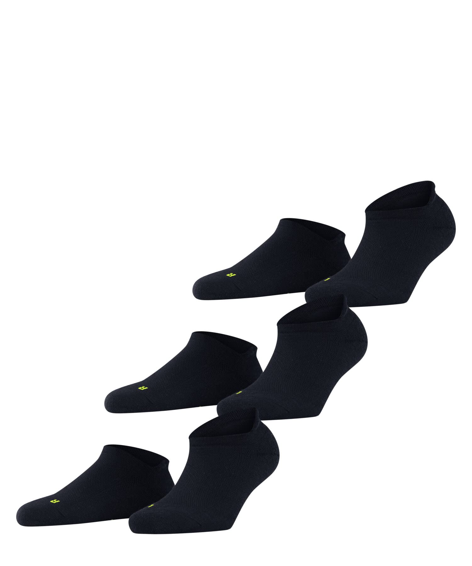 FALKE Unisex Cool Kick 3-Pack Sneaker Socks, Breathable, Cooling, 3 Pairs