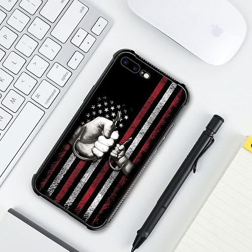 Miniatura 6 de DAIZAG Funda compatible con iPhone 78SE, protección completa, a prueba de golpes, antiarañazos, funda de poliuretano termoplástico para hombre y