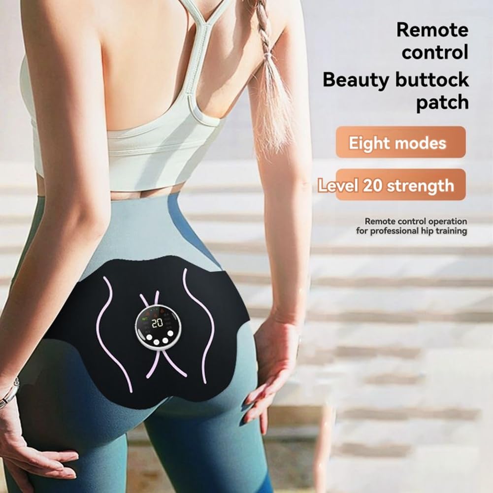 Stimolatore Muscolare 'Anca, Cintura per Esercizi EMS, Cintura per Esercizi Dei Glutei, E57 con
