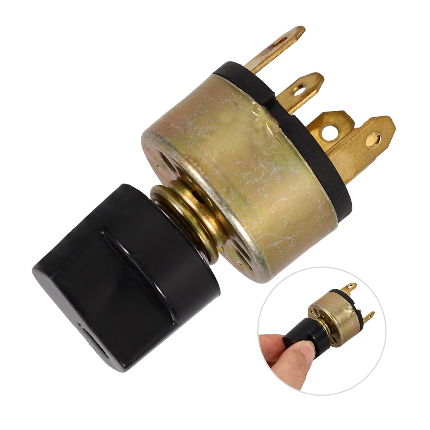 Rotary Switch Knob for Vehicles Speed Air Conditioning Control Durable Easy Installation for Trucks Excavators and Harvesters