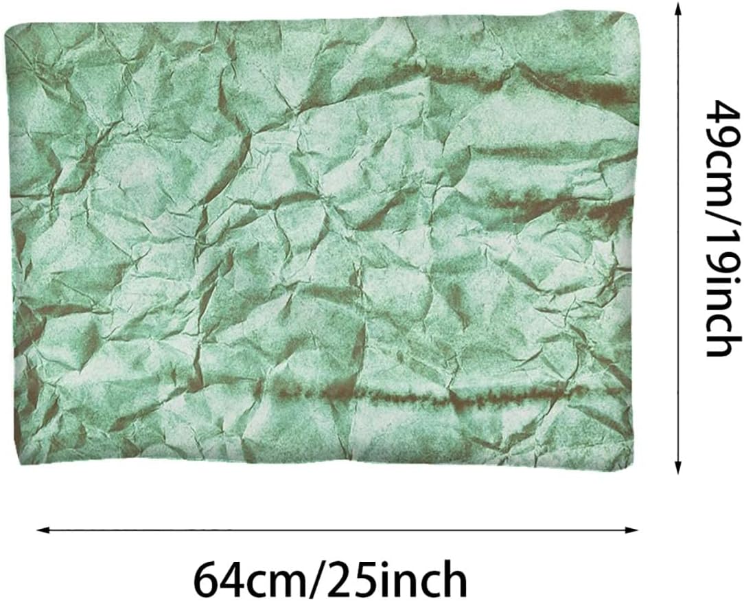 review Teal Blue Pet Products Self-Warming Pet Pad Color Tones with Artistic Abstract Dynamic Soft Plush Autumn Winter Thermal Pet Bed Snooze Sleeping for Kittens Puppies Rabbits Fractal 19