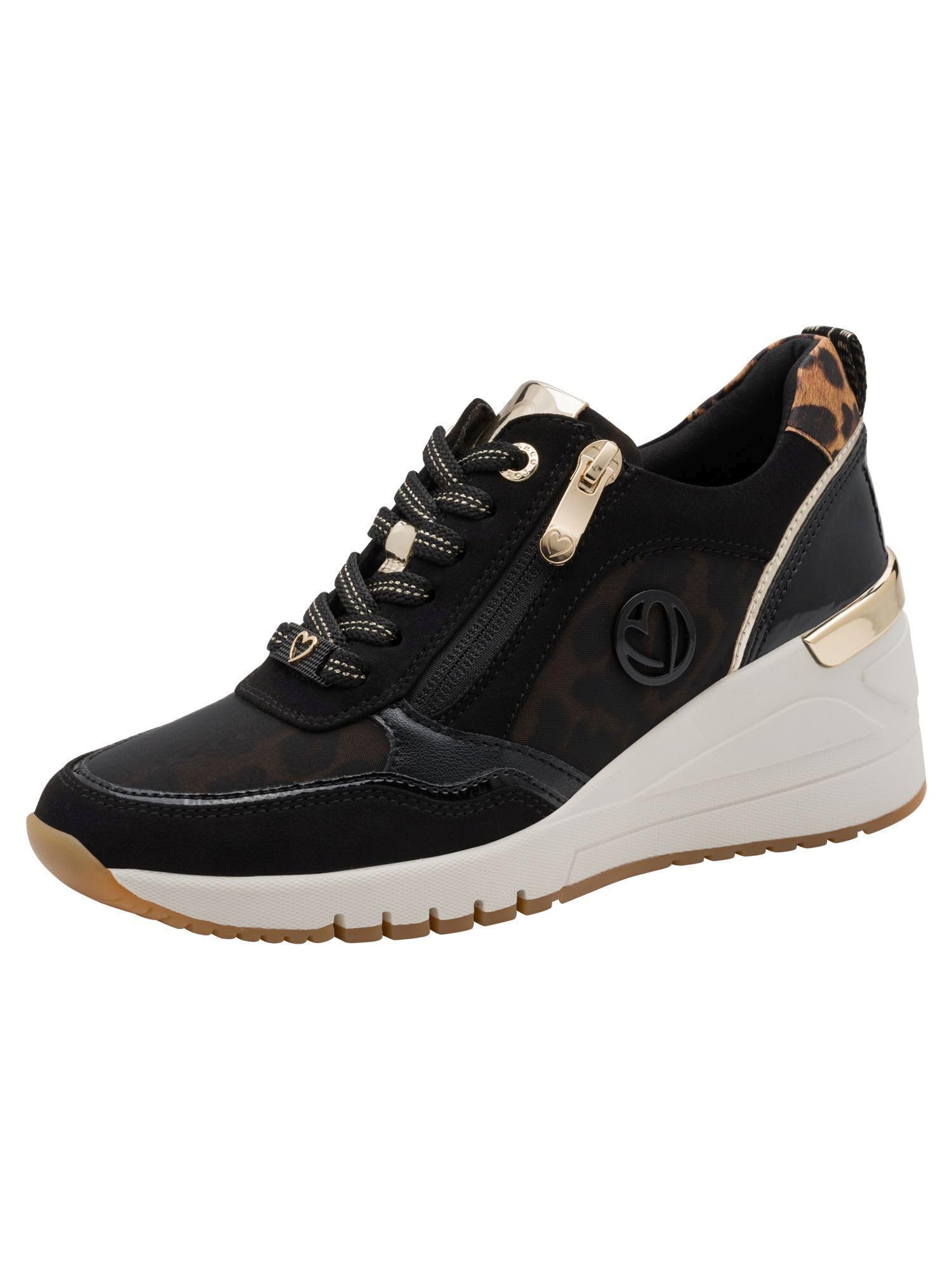 MARCO TOZZI Donna Sneaker Morbida Soletta Feel Me Estraibile Morbida Fodera Interna alla Moda