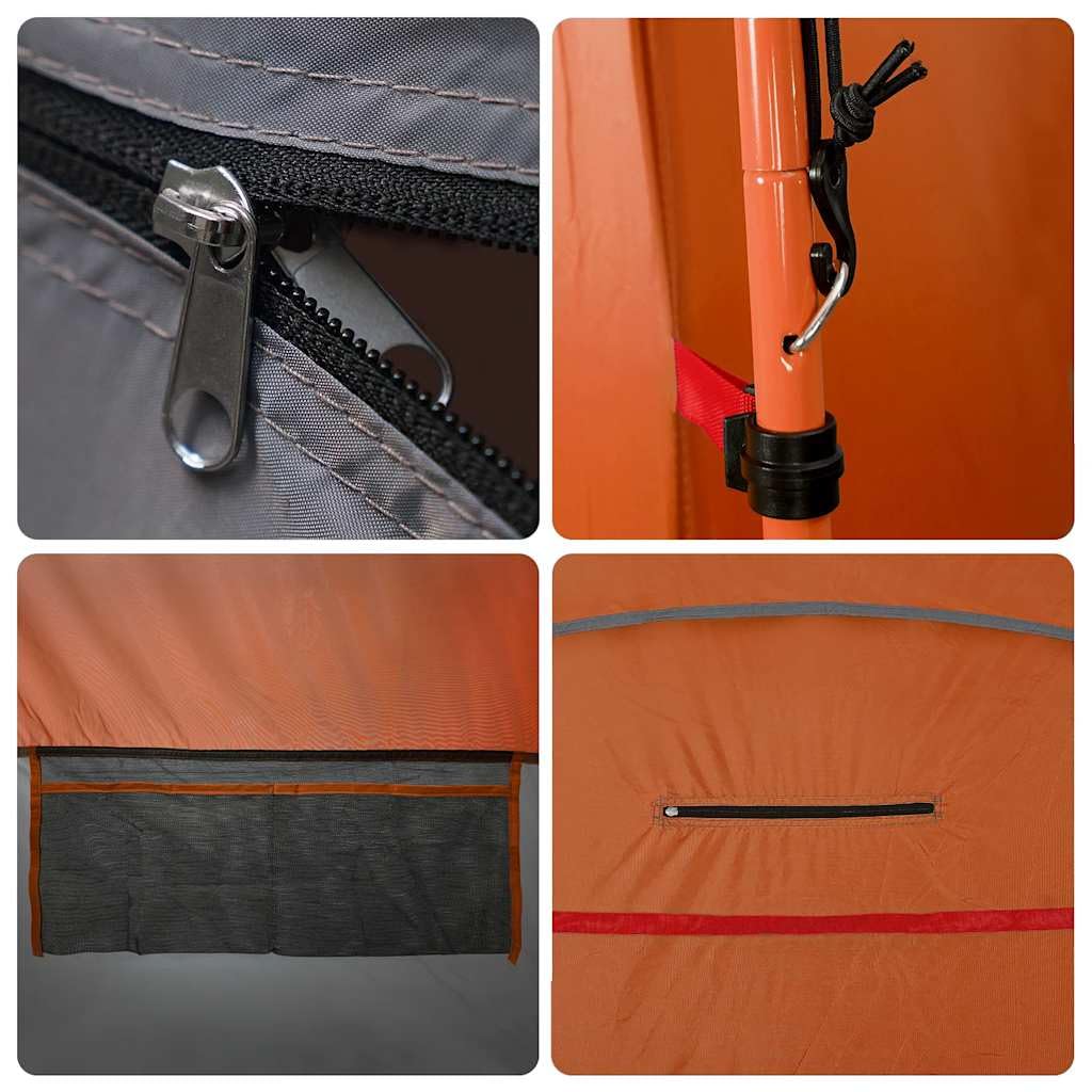 Tenda da toilette verde, impermeabile, da campeggio, con tettuccio antipioggia, pieghevole, con rivestimento in PU, con borsa per il trasporto, per protezione dalla pioggia e privacy