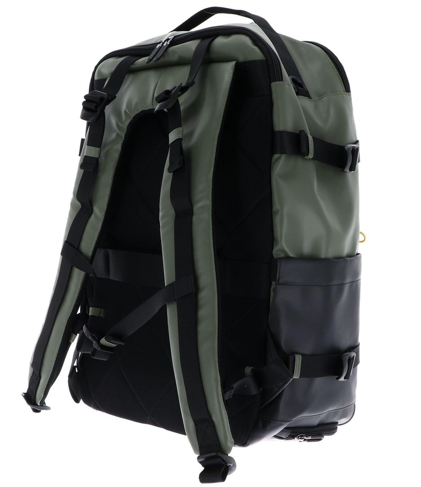 Mandarina Duck zaino per laptop con scomparto per laptop Eco Coated Backpack Pine Green cachi