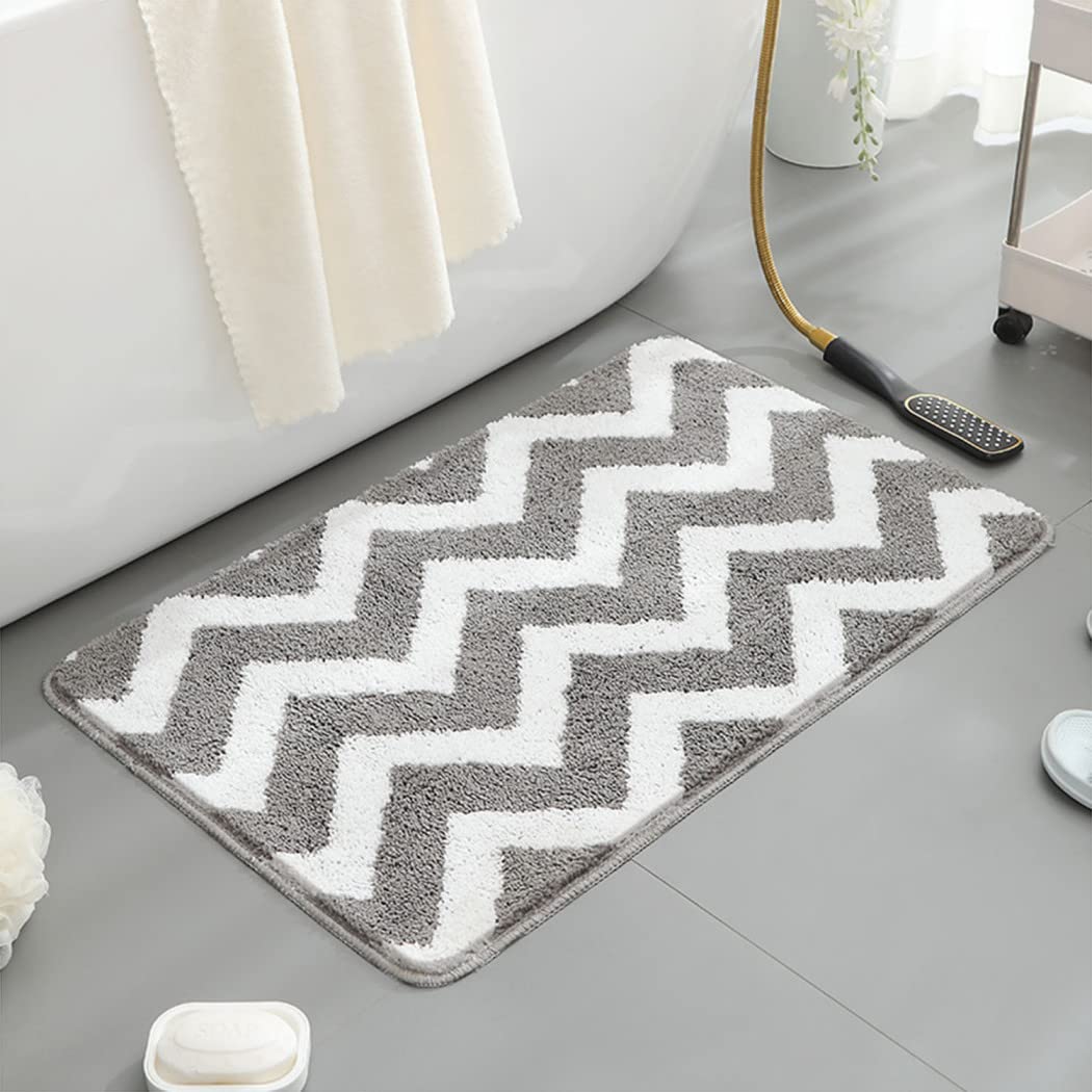 ZLZNX Tappeto da Bagno, Antiscivolo Morbido Tappeto Bagno Tappetino da Bagno Assorbente Lavabile in Lavatrice tappetini da Bagno,4,50 * 80