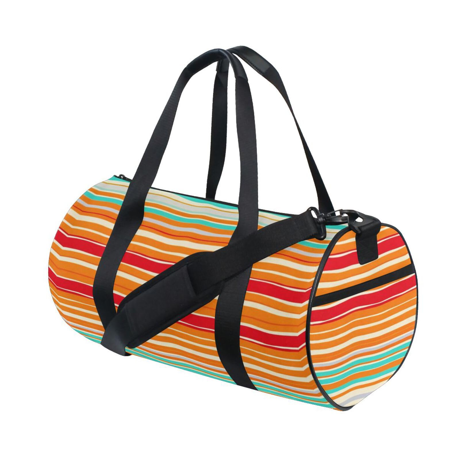 Bolsa de lona de gimnasio cómoda y espaciosa para viajes cortos y deporte 7