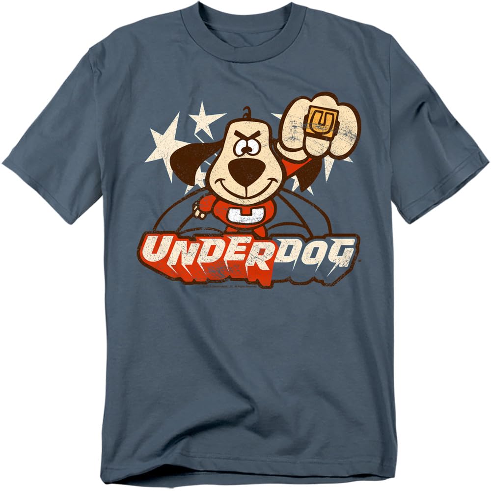 Classic Underdog Flying Logo Retro Cartoon T Shirt & Stickers