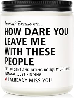 Retirement Gift for Women Men, Retirement Present-Lavender Scented Candle, Best 2025 Retired Gifts for Women, Men, Friends, Coworker, Teacher, Goodbye Gifts for Coworkers
