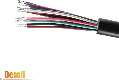 Miniatura 5 de X AUTOHAUX 2 unids 16-Pin J1962 OBDII OBD2 Conector macho Herramienta de diagnóstico Adaptador Cable conector