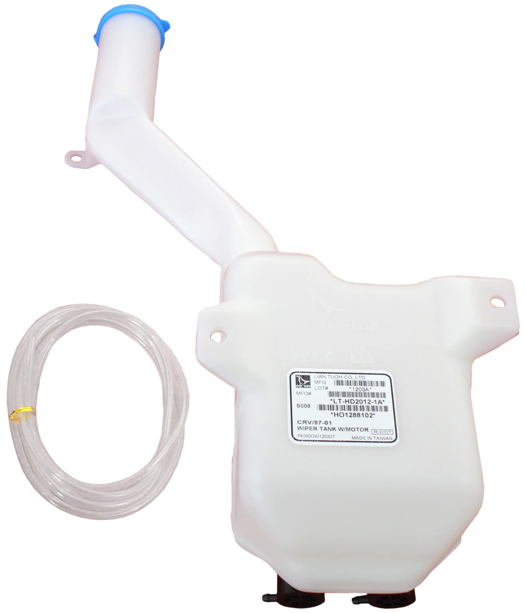 Aftermarket Windshield Washer Tank Assembly – Fits Honda CR-V 1997-2001, Replaces HO1288102
