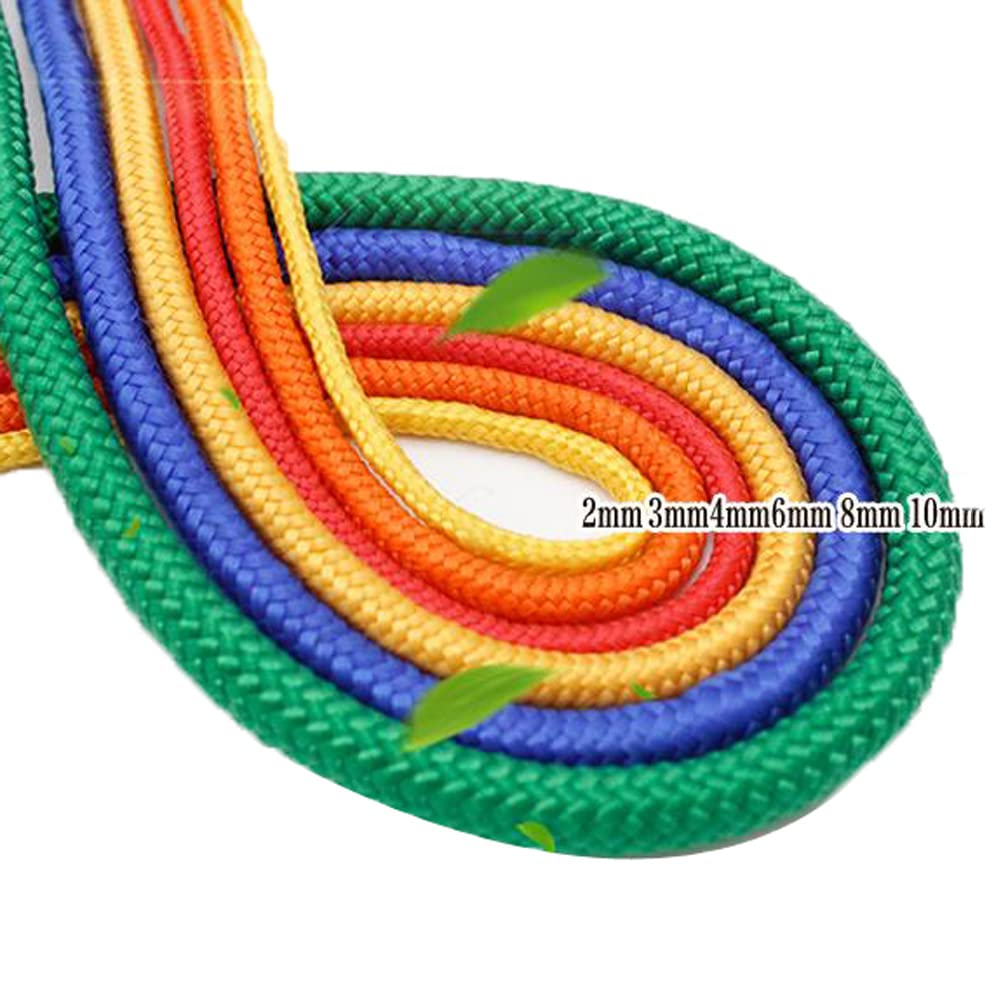 Dia.6mm Paracord Cordino Cordino Sopravvivenza Corda per Paracadute Un Nucleo Solido per Campeggio all'aperto Corda per Arrampicata Escursionismo Braccialetto Fai da Te