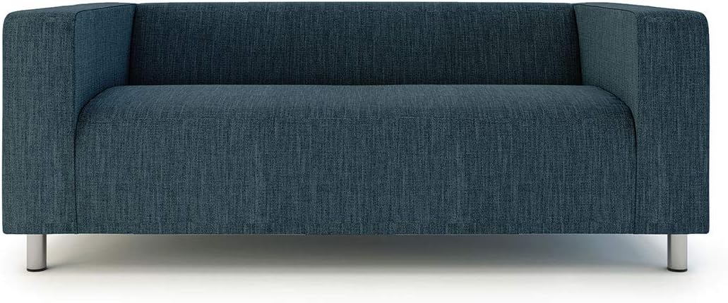 Klippan Loveseat Slipcover 15 Colors 3 Material Customized For The Ikea 2 Seater Kilippan Loveseat Sofa Cover Slipcover Replacement Amazon Ca Home Kitchen