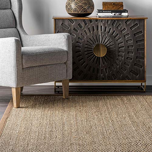Nuloom Elijah Farmhouse Seagrass Runner Rug, 2' 6" X 6', Brown #TOP4