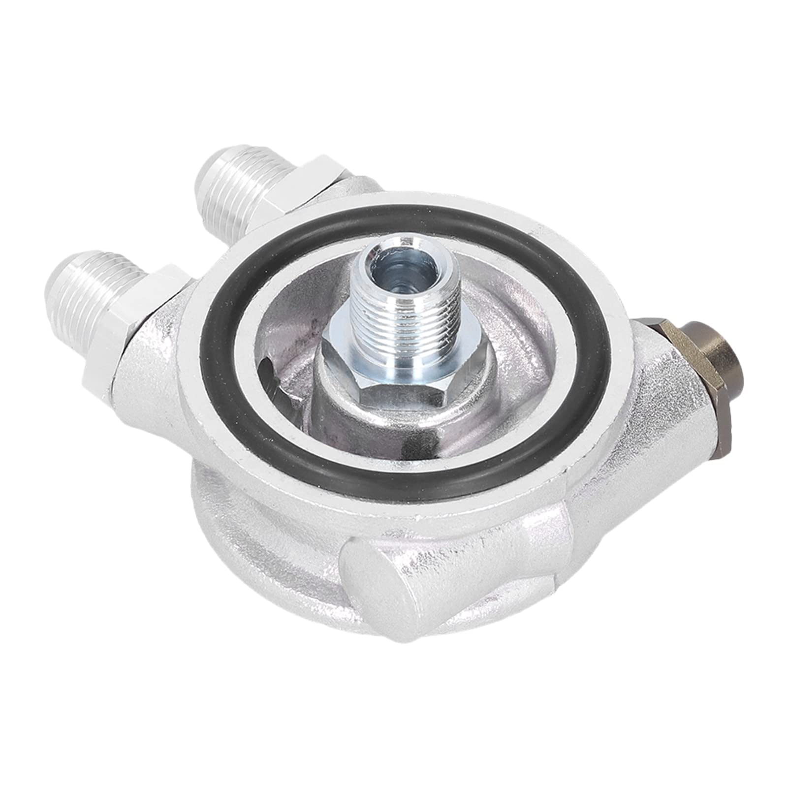 Ölkühler-Filter-Sandwichplatte, Thermostat-Adapter-Set, 3/4 Zoll 16 UNF AN10 M18 X 1,5 Mm, Passend für Universal-Autos