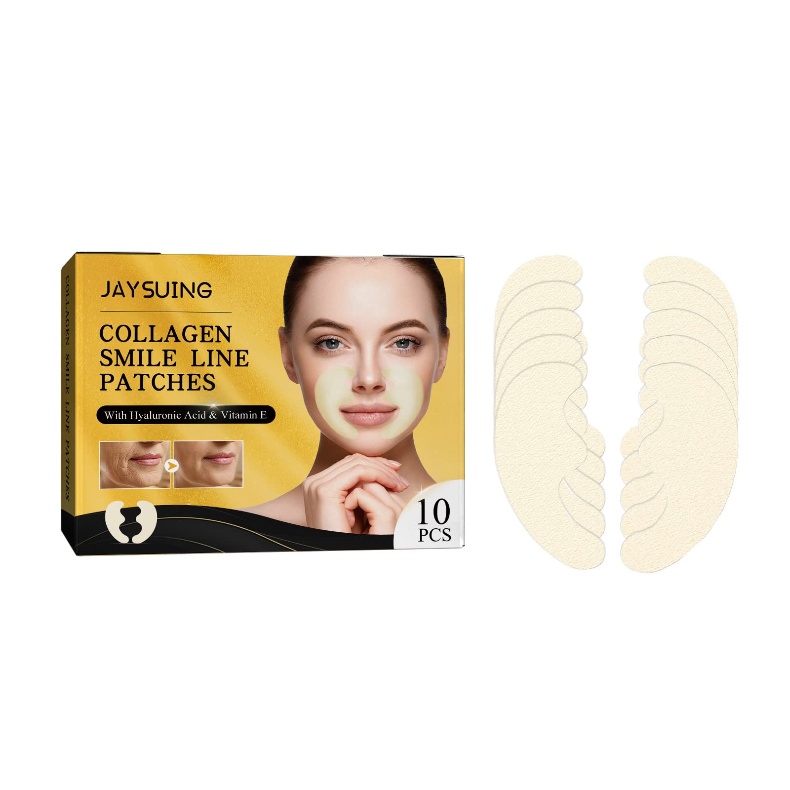 Buy Fenli Lift and Tighten the Skin Patches 10pcs Collagen Nasolabial
