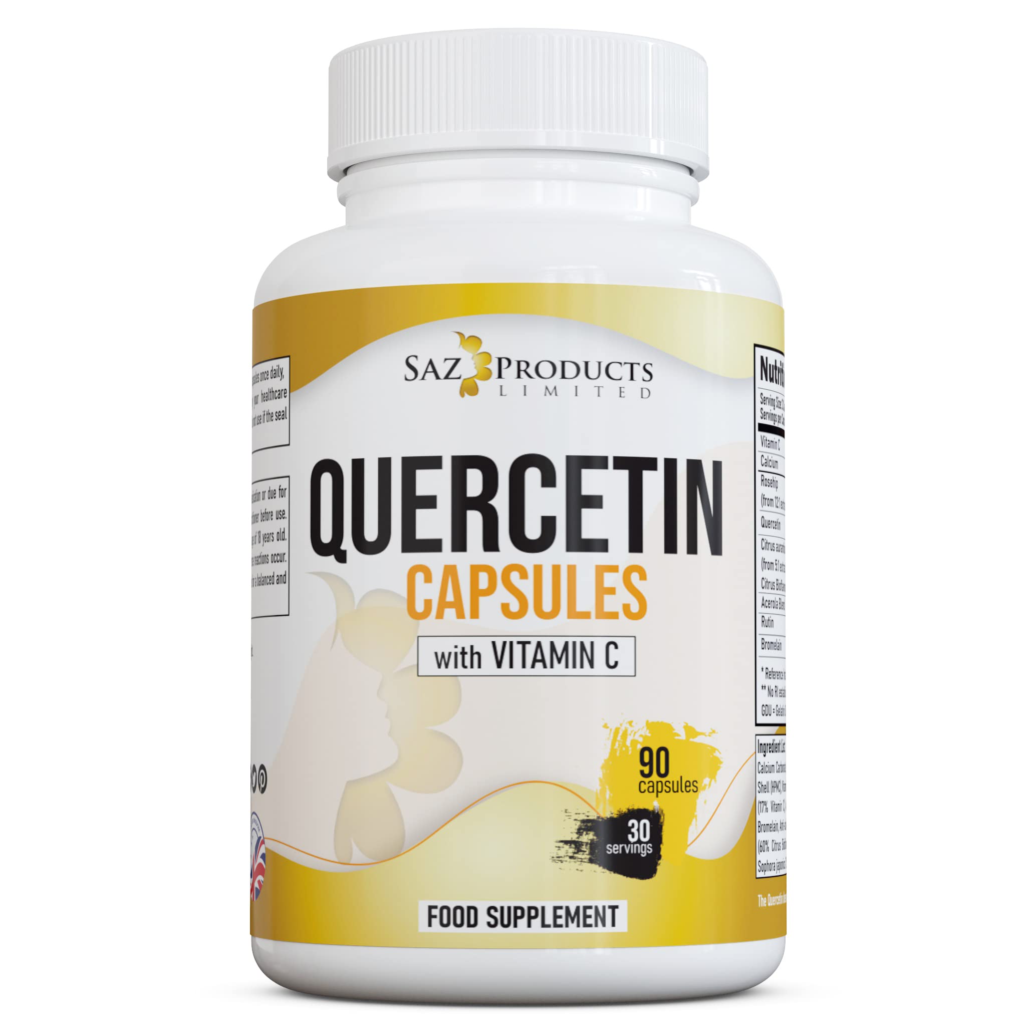 Buy Quercetin Vitamin C Bromelain Supplement 500mg MULTIDEFENSE