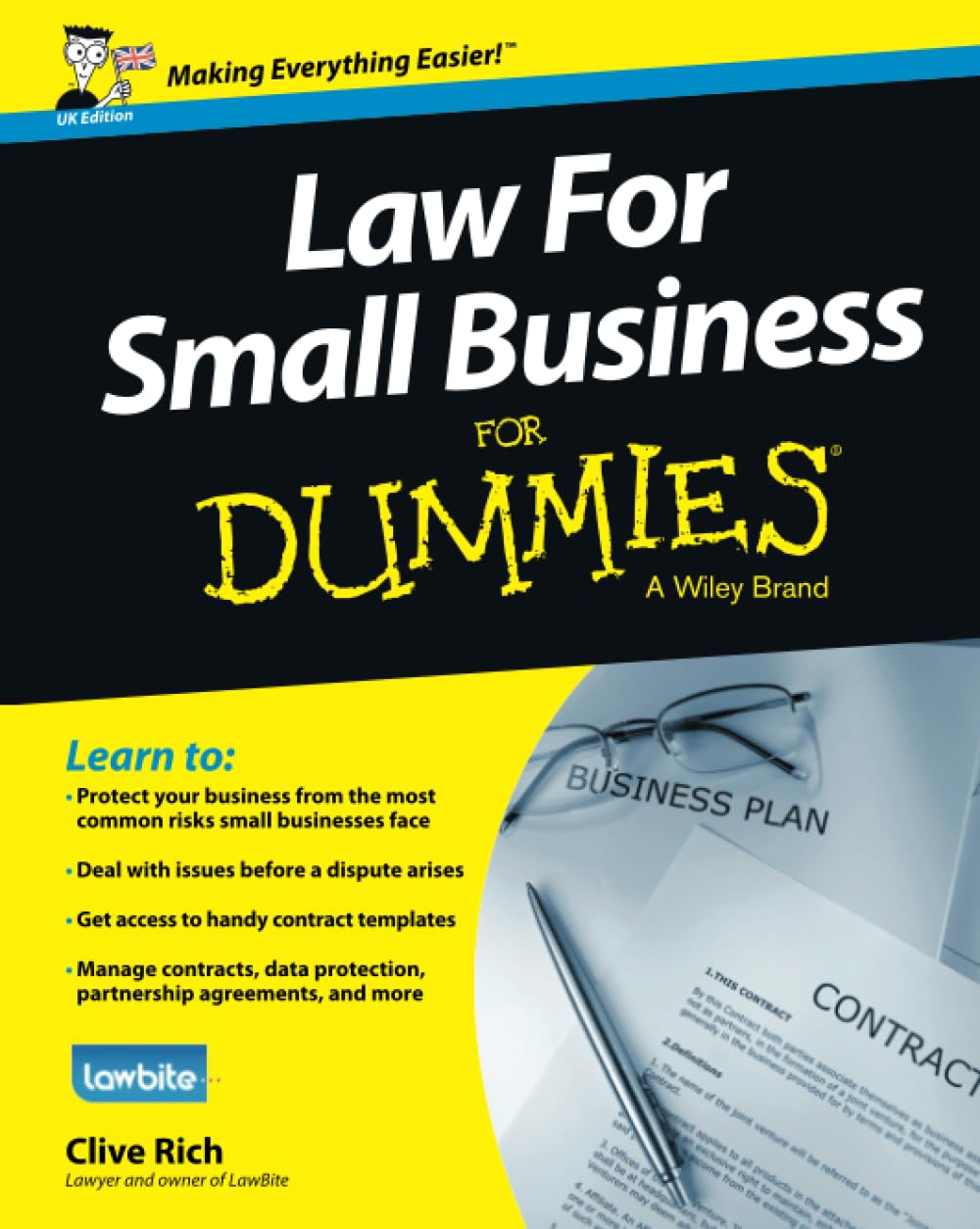 Clive Rich - Law for Small Business For Dummies - UK Paperback Book