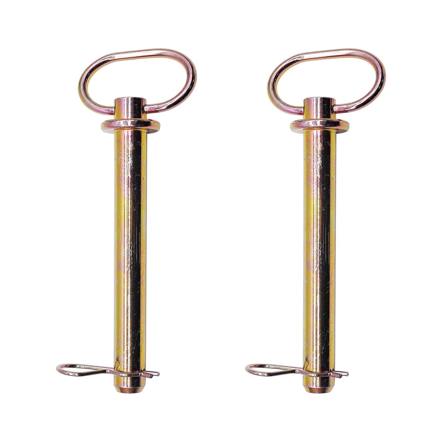 Tractor Towing Hitch Pin 3/4" X 6-1/4" Useable Length,Swivel Handle Hitch Pin with Clip Pin,Universal Farm Implement Pin Compatible with John Deere,Kubota,New Holland 3013-1353 251540