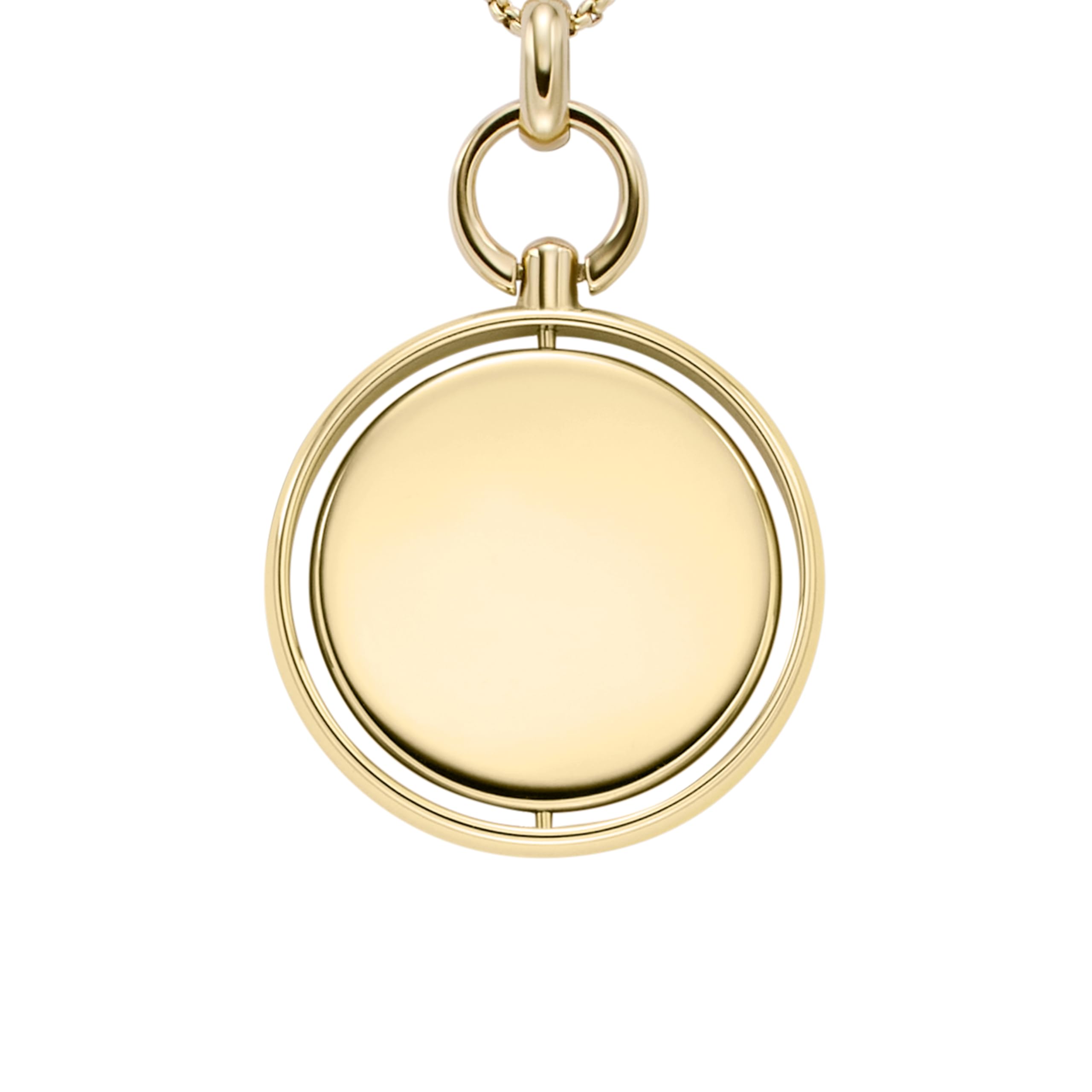 Fossil Locket Necklace for Women
