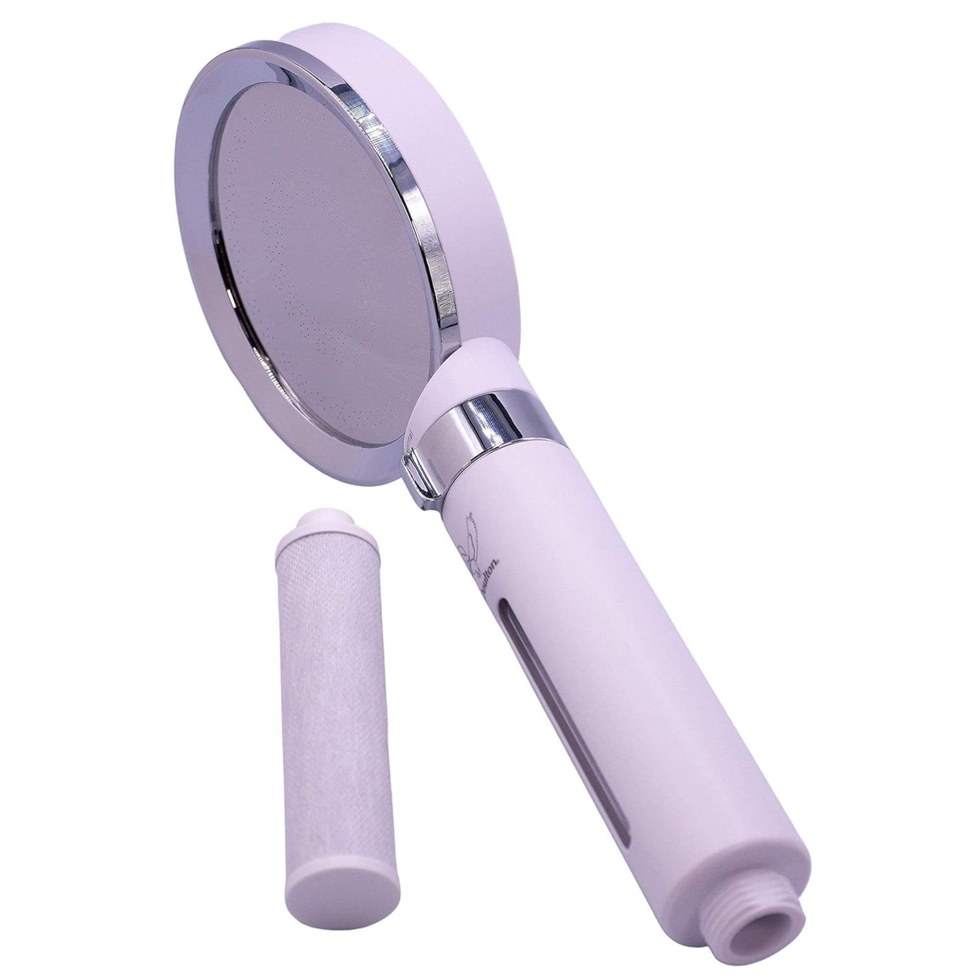 Doulton Waterfilter voor douchekop - vermindert chloor en sediment om haar en huid te beschermen tegen agressieve chemicaliën (douchekop en filter, zwart