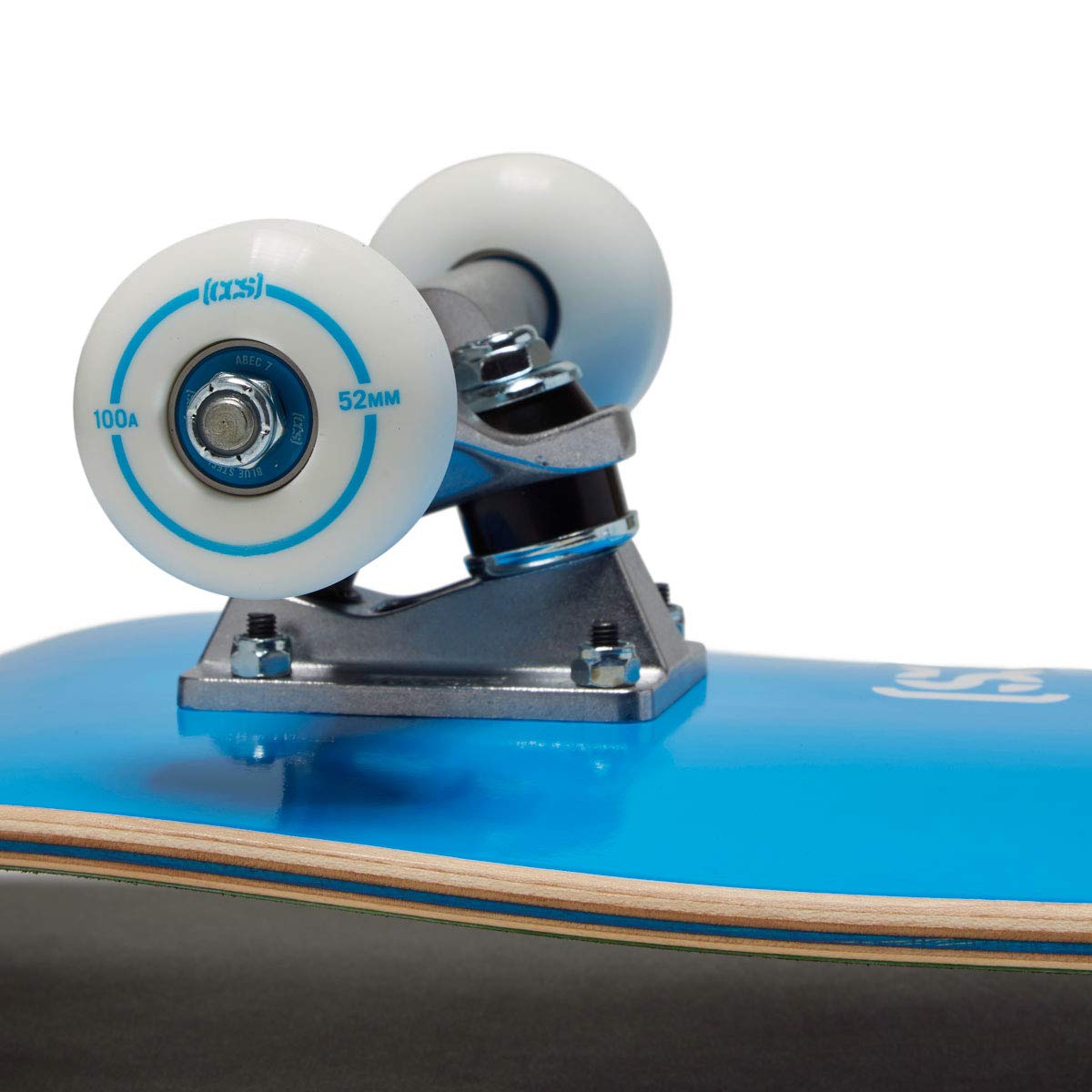 [CCS] Skateboard Complet en Bois d'érable de qualité Professionnelle entièrement assemblé avec Outil de Patinage et Autocollants