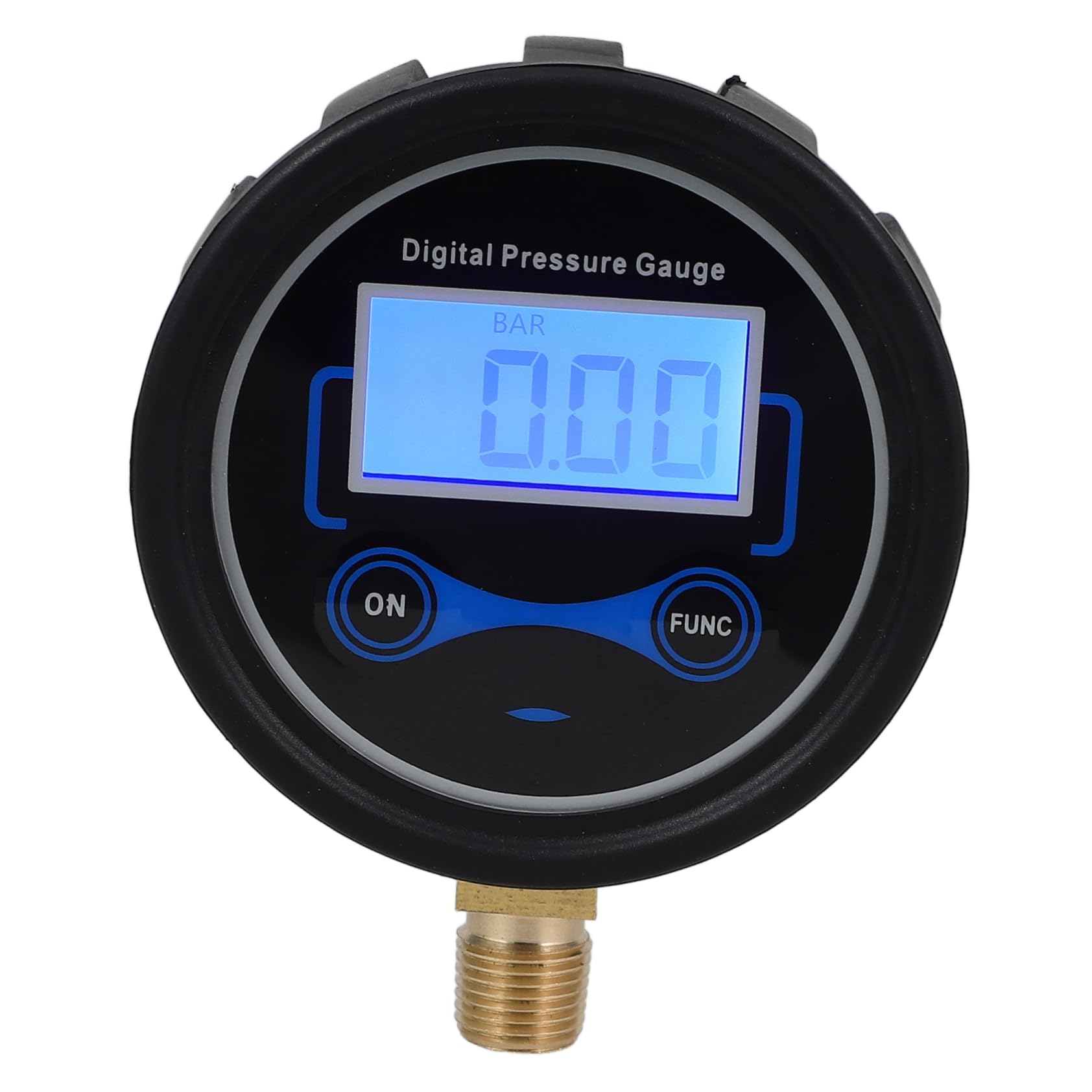 Amosfun 3 Pezzi Manometro per il display digitale matita per la pressione dell'aria dei pneumatici manometro della pressione dell'aria del pneumatico tester pressione pneumatici auto Nero
