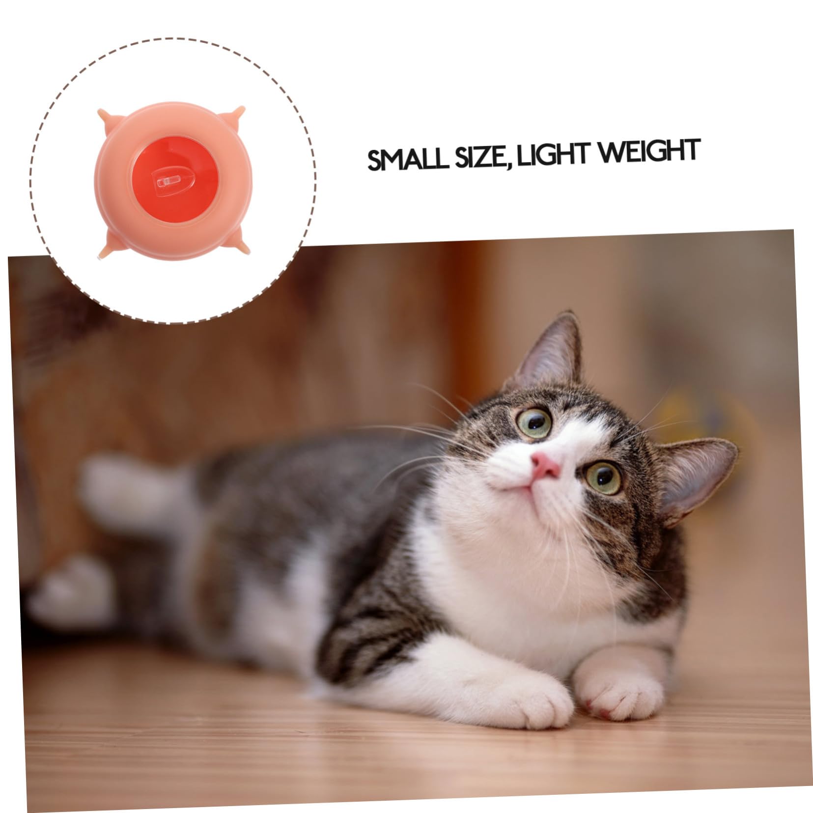 Biberon per Cuccioli in Silicone, Strumento per Alimentazione Rosa | Resistente alle Alte Temperature, Facile da Riporre, Accessorio Domestico per Gatti Piccoli e Cani Accessori