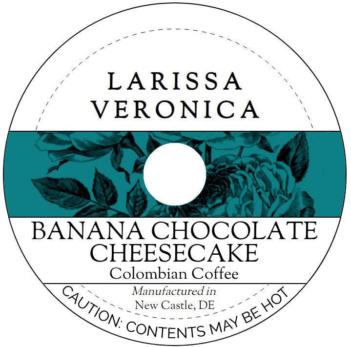 Banana Chocolate Cheesecake Colombian Coffee (Single Serve K-Cup Pods) (Gourmet, Naturally Flavored, Whole Coffee Beans) (12 pods, ZIN: 577195) image 2