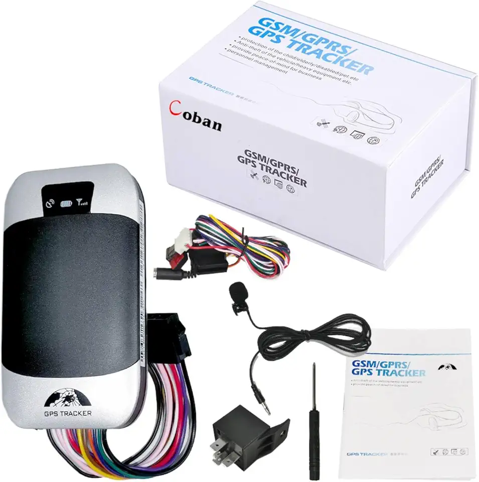 Rastreador GPS Veicular - Monitoramento em Tempo Real para Carros, Motos e Caminhões,Com Chip IoT, Plataforma Integrada e Funções Avançadas como Cerca Geográfica e Corte de Combustível