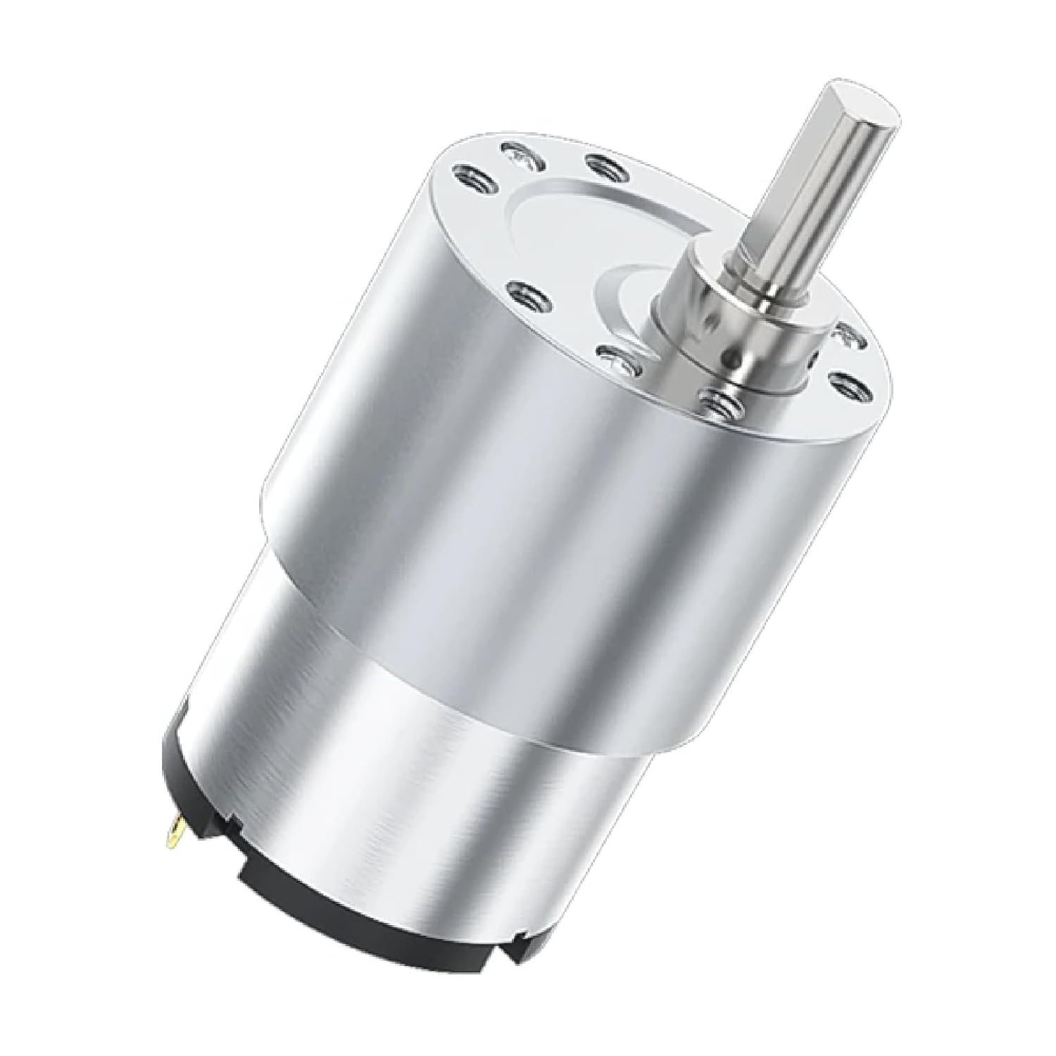 JGB37-520 Metal Gear DC Motor, High Torque Miniature Speed Reducer, Forward and Reverse Control, Micro Precision Drive for DIY Projects and Hobbyist Applications (960RPM 12V Bracket Motor)