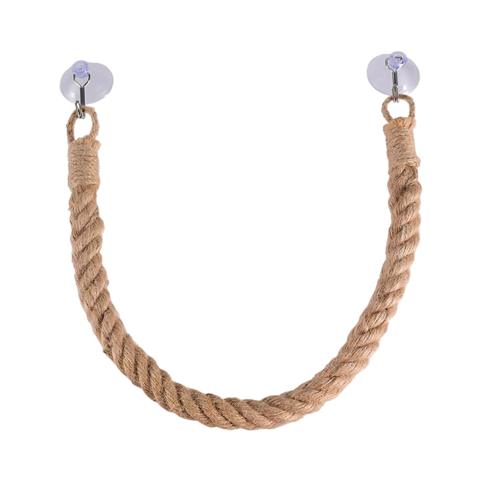 ordinarYone Natural Fiber Climbing Rope Toy For Snake Small Animal Terrarium Habitat Decoration For Pet Lizards And Reptiles