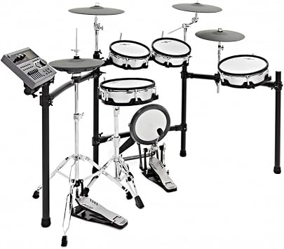 Gear4music DD800 Electronic Drum Kit with Hi-hat, Snare Stand and Kick