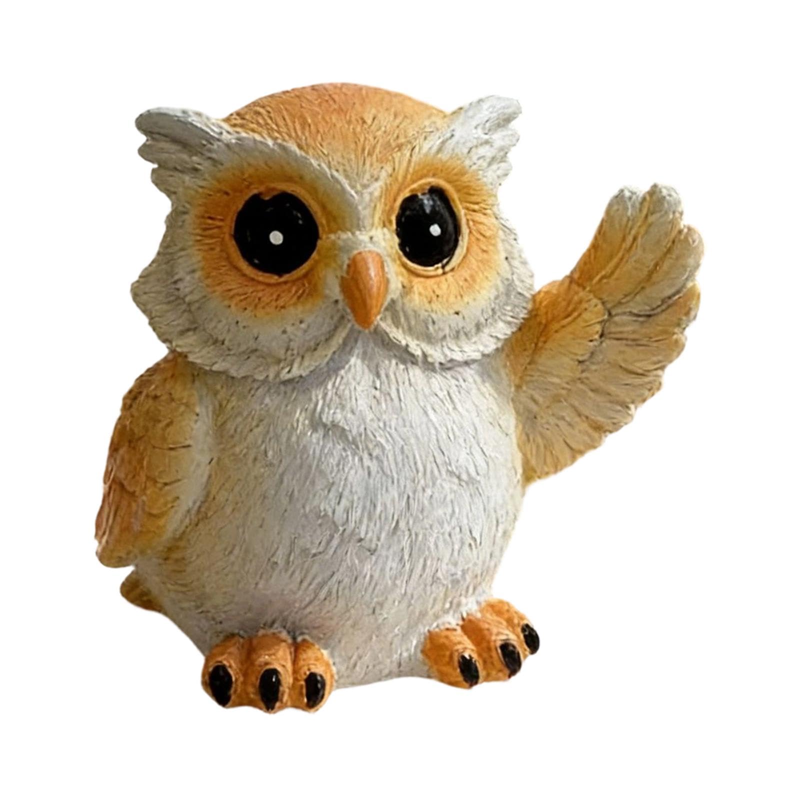 フクロウの置物 オーナメント　インテリア雑貨 Amazon.co.jp: Folpus フクロウの置物オーナメント、樹脂製工芸品