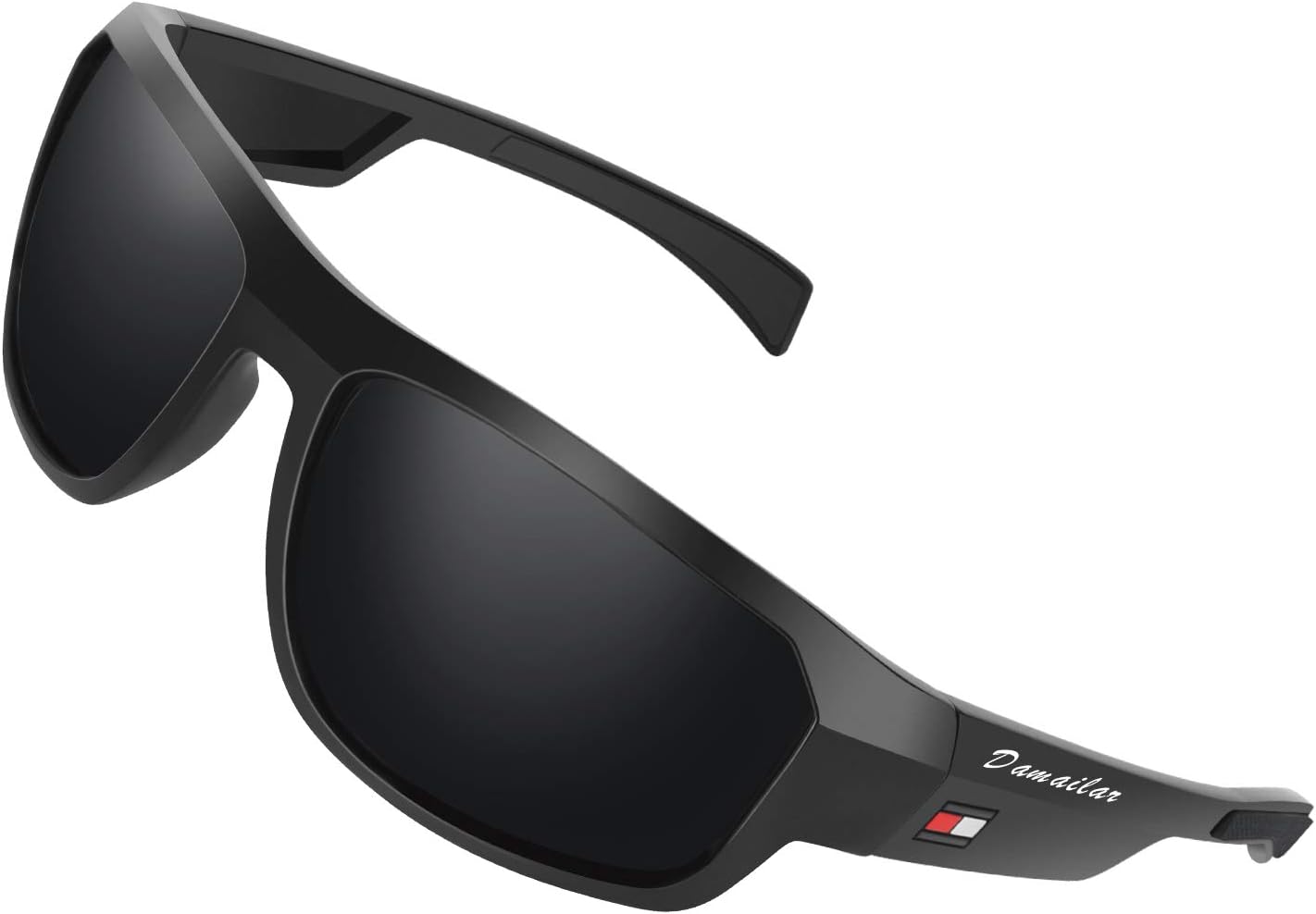 Damailar Polarized Sports Sunglasses TR90 Unbreakable Lightweight Frame Glasses for Men Women : Sports & Outdoors