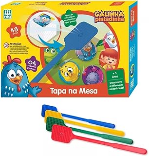 Jogo Tapa na Mesa Galinha Pintadinha, Nig Brinquedos, Multicor
