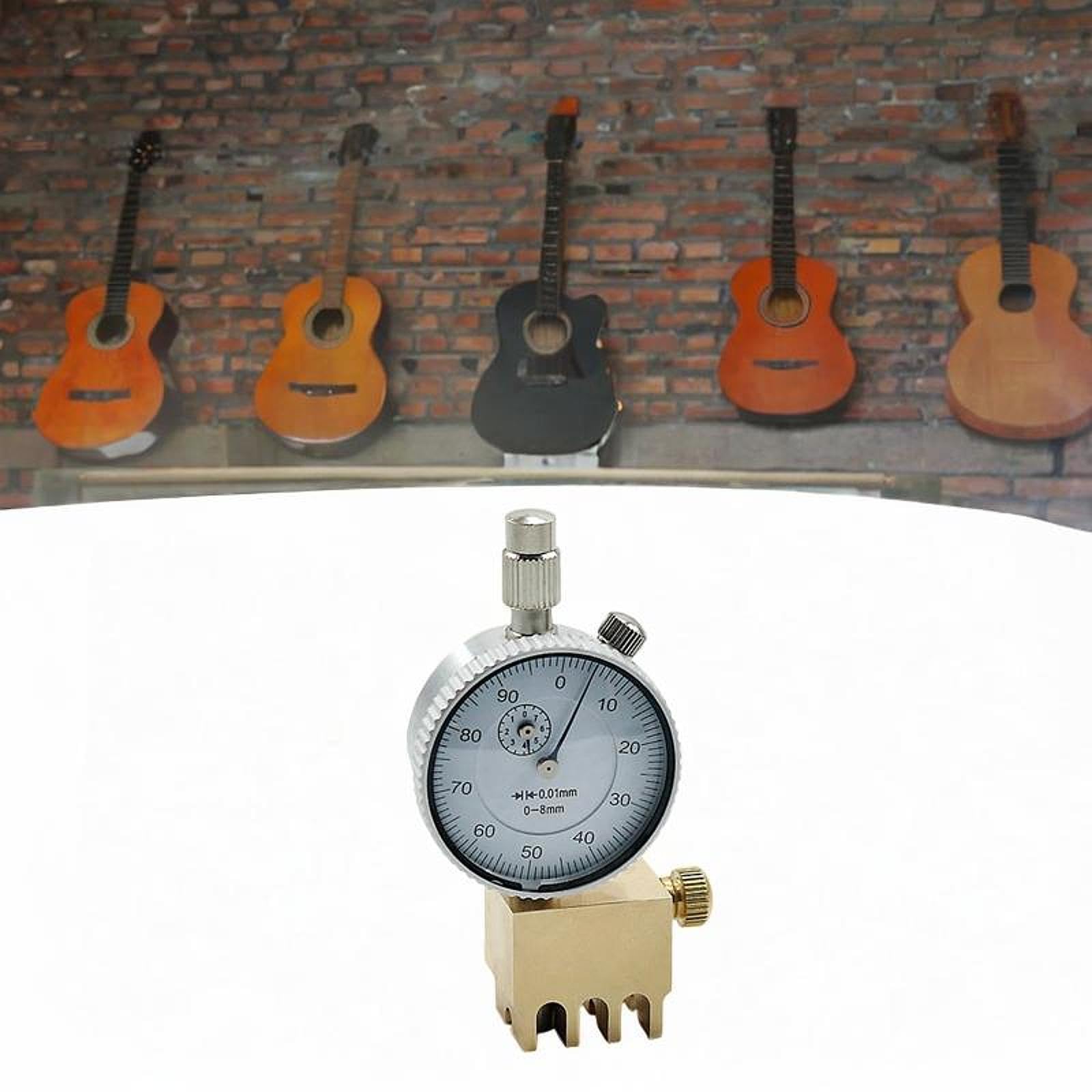 harayaa Calibro per Corde di Chitarra con Display Digitale e Strumento di Misura Compatto, for 16 Inch Radius