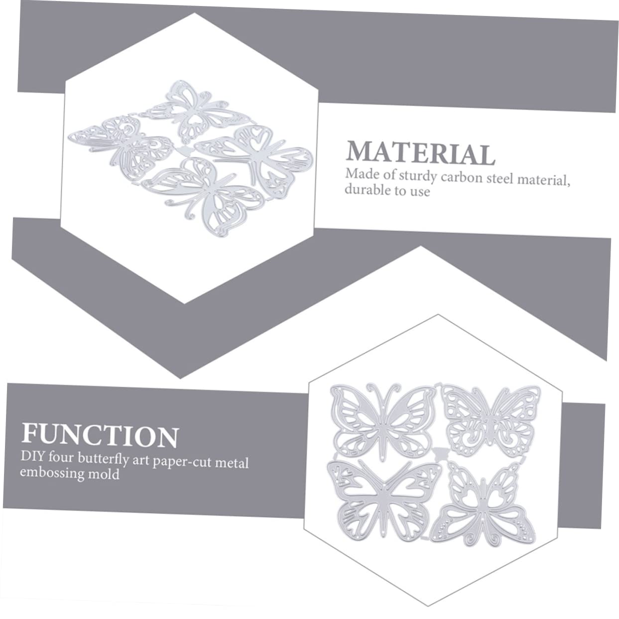 Housoutil Troqueles Scrapbooking Y Manualidades Diy Plantillas Decorativas Tarjetas Y Álbumes 8 Piezas X 4