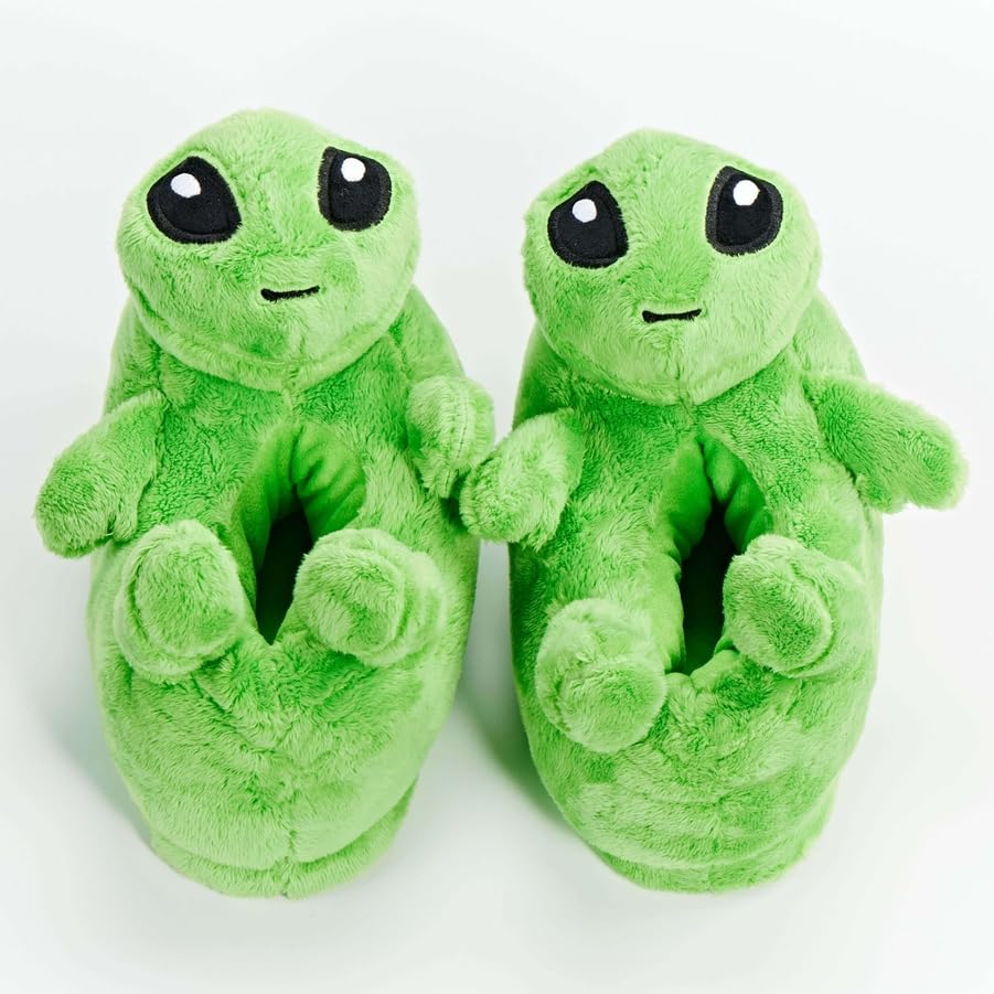Image of ooohyeah Unisex's Non Slip Fuzzy Novelty Slippers, Indoor Funny Cozy House Shoes for Women & Mens