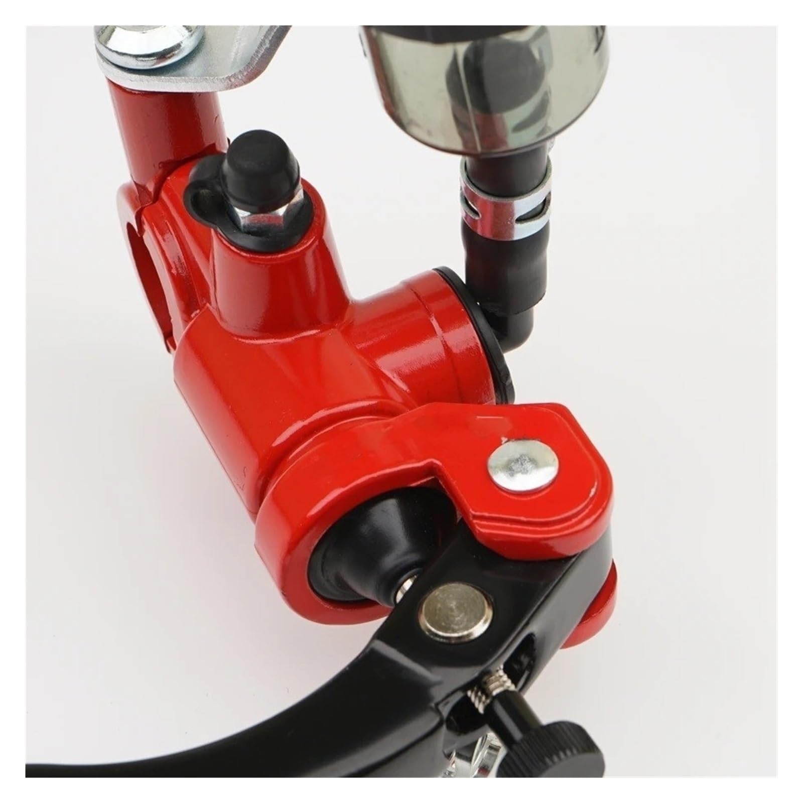 Leva freno frizione pompa freno per moto universale PX1 da 17,5mm radiale per cilindro per maestro 7/8" 22 mm per Yamaha(Grigio,1pair)