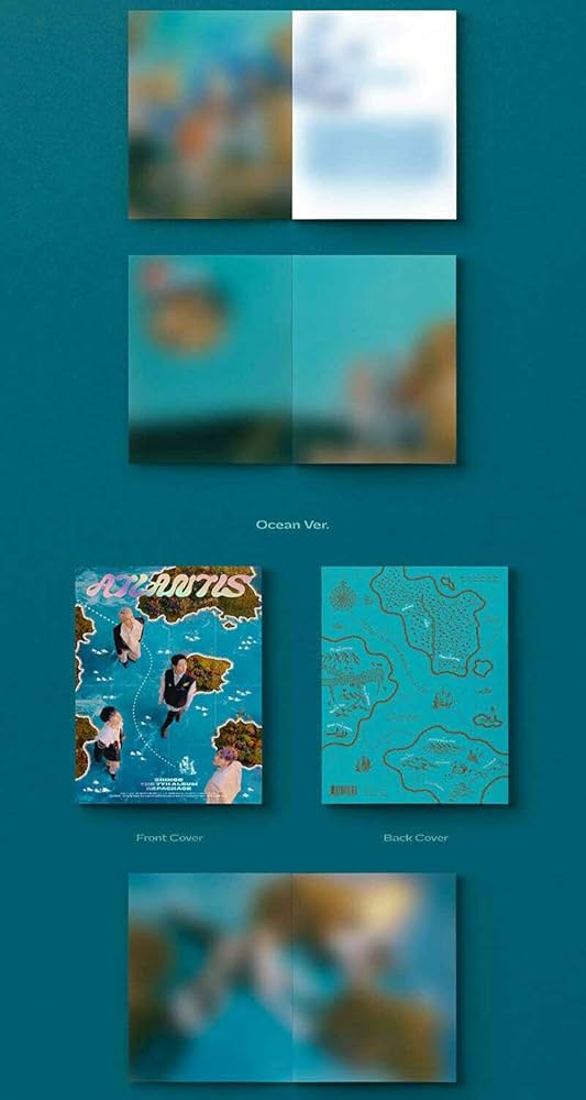 Amazon.com: SHINEE ATLANTIS 7th Repackage Album [ OCEAN