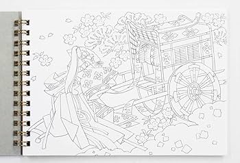 平安絵巻 Amazon.co.jp: 表現社(Hyogensha) ぬり絵付きスケッチブック