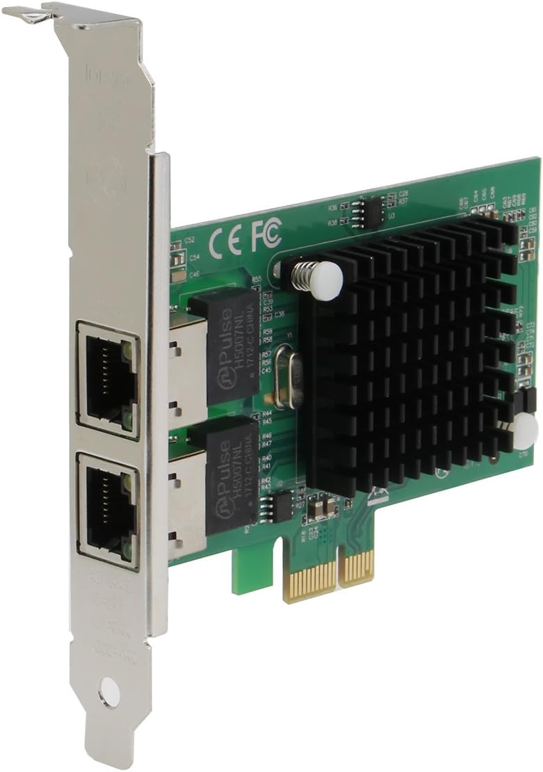 Up To 60% OFF Sedna - PCIe X1 Dual 10/100/1000 Gbps Ethernet Server Adapter (Intel 82575EB Chipset), with Low Profile Bracket Super Big Clearance! Sedna - PCIe X1 Dual 10/100/1000 Gbps Ethernet Server Adapter (Intel 82575EB Chipset), with Low Profile Bracket