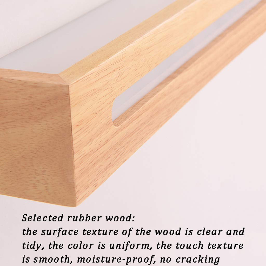 Spiegellauflicht für das Badezimmer Minimalistischer rahmenloser beleuchteter Spiegel, perfekt for Badezimmerräume für Vanity Badezimmerwand(White light,45cm)