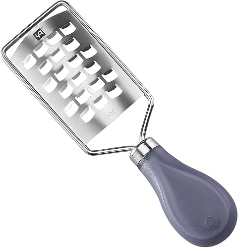 Rallador de queso plano de mano, mini rallador de queso de acero inoxidable, herramientas de cocina para queso, chocolate, especias, jengibre,
