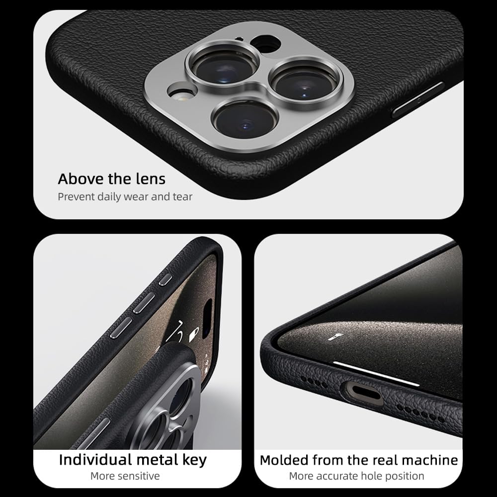 Andoer Kit de filtros para Lentes de teléfono de 67 mm Que Incluye Filtro CPL + Filtro Astral + Filtro de Niebla Negra + Anillo Adaptador magnético de 67 mm + Funda de Repuesto