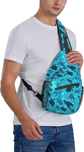 Miniatura 8 de Bolso bandolera, Caballos Salvajes Bandolera Mochila de Viaje Senderismo Bolsa de Pecho Mochila para Monederos Bolso de Hombro Cuerpo Mujer Hombre,